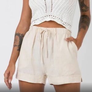 Princess Polly linen shorts